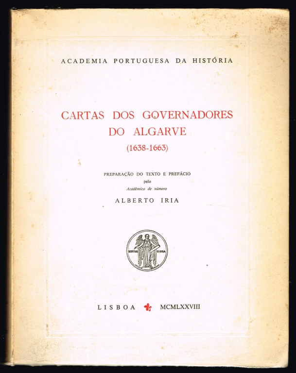 CARTAS DOS GOVERNADORES DO ALGARVE (1638-1663)